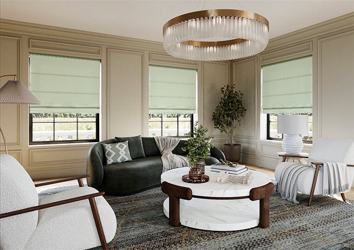 Laura Ashley Easton, Sage - Roman Blind - Image 6